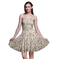 thumbnail image 1 of Bimba Robe d'Été Sans Manches Mini Fluide pour Femmes, Robe Soleil à Imprimé Floral – Très Petit, 1 of 5