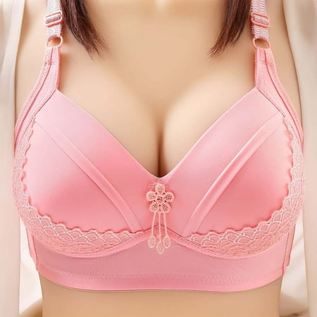 

Kayannuo Bras For Women Christmas Clearance Woman s Solid Color Comfortable Hollow Out Perspective Bra Underwear No Rims
