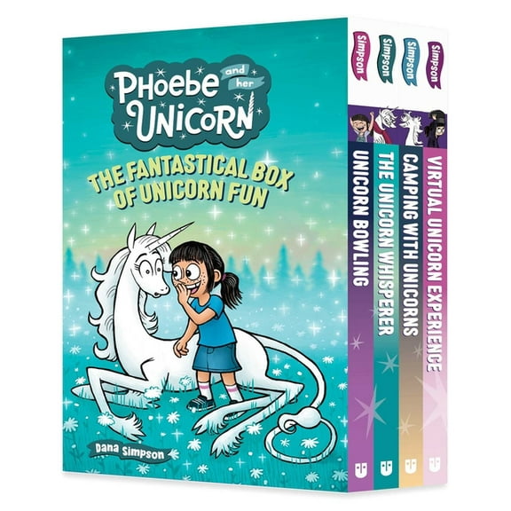 The Fantastical Box of Unicorn Fun: Phoebe and Her Unicorn Box Set Volume 9-12, (Paperback)