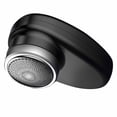 thumbnail image 4 of Recortador de barba eléctrico portátil de bolsillo, recargable, lavable, con cabezal doble, color negro, 4 of 12