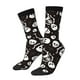 thumbnail image 1 of Balery Skeleton Calcetas Largas con Estampado para Hombre y Mujer – Suaves y Transpirables, Talla Única (US 5-11), 1 of 6