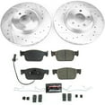 thumbnail image 3 of PowerStop Front Z23 Evolution Sport Carbon-Fiber Ceramic Brake Pad and Drilled & Slotted Rotor Kit Fits: AUDI Select Models K7860, 3 of 10