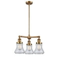 thumbnail image 3 of Innovations Lighting - Bellmont - 3 Light Chandelier In Industrial Style-13, 3 of 7