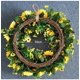 thumbnail image 4 of Corona de girasol artificial de 20 pulgadas, corona de flores amarillas para puerta de entrada, pared, ventana, decoración colgante, puerta de entrada, casa de campo (metálica, 20 pulgadas), 4 of 7