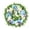 349#Blue, variant on Stijggn Spring Wreaths for Front Door Easter Decor Spring Easter Wreath - Artificial Wreath with Bow and Bunnies for Home Porch Wall Mantel Window Outdoor Indoor Decor