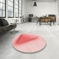 thumbnail image 4 of Ahgly Company Tapis Rond Lavable en Machine Intérieur Transitionnel Rose, 7 Pieds Rond, 4 of 7