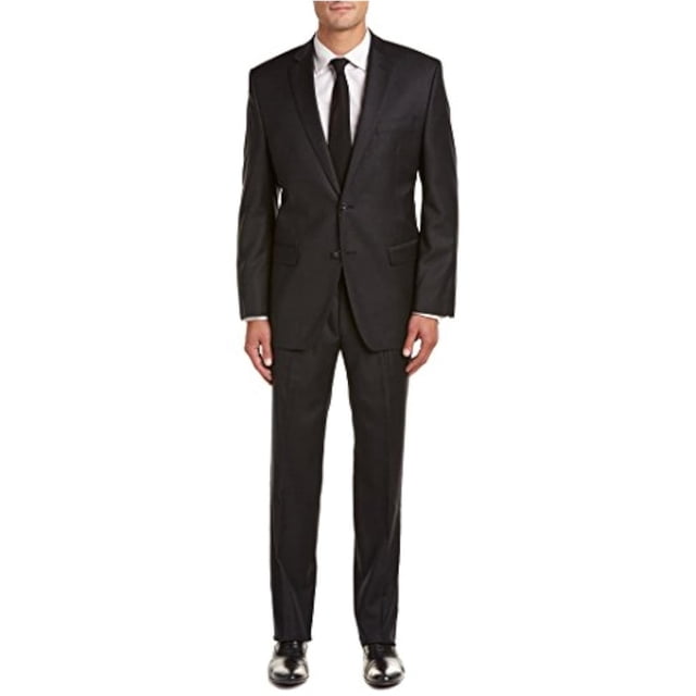 Calvin Klein Costume Formel Homme Coupe Moderne Deux Boutons, Gris, 36 Régulier / 30W x 37L