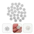 thumbnail image 2 of 30pcs Elegant Snowflake Rhinestone Buttons for DIY Sewing and Clothing Decor, 2 of 8