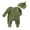 Army Green, variant on Jxzom Newborn Baby Boy Girl Clothes Ribbed Romper Solid Long Sleeve Knit Bodysuit Jumpsuit Hat 2Pcs Coming Home Outfit
