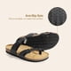 thumbnail image 5 of Sandalia DREAM PAIRS SDSS2405W Negra Ajustable con Corcho, 5 of 8