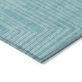 thumbnail image 4 of Addison Rugs Chantille Indoor/Outdoor Transitional Geometric, Abstract Turquoise Washable Rectangle Rug, 5' x 7'6", 4 of 6