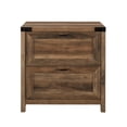 thumbnail image 5 of Walker Edison Farmhouse 2-Drawer File Cabinet, White Oak, 5 of 11