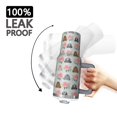 thumbnail image 3 of OBREWU Cute Pitbull Terriers Dog and Flower Tumbler with Handle and Lid,Cute Pitbull Terriers Dog and Flower 40oz Double Wall Vacuum Insulated Tumbler,Cups Gift for Women and Men, 3 of 7