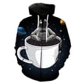 thumbnail image 3 of Sudadera con capucha y cremallera de astronauta espacial para hombres y mujeres, sudaderas casuales con estampado 3D, sudaderas de manga larga para niños, sudaderas de gran tamaño, ropa de calle, 3 of 5