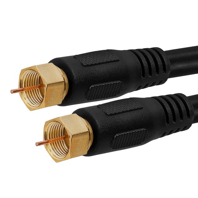 Digital Coaxial Cable FType Male RG6 Coax Digital Audio Video with F