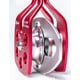 thumbnail image 3 of Rodamiento De Polea De Escalada Doble Shamjiam 36KN Para Arbolista De Escalada De Cuerda De 16 mm Rojo, 3 of 9