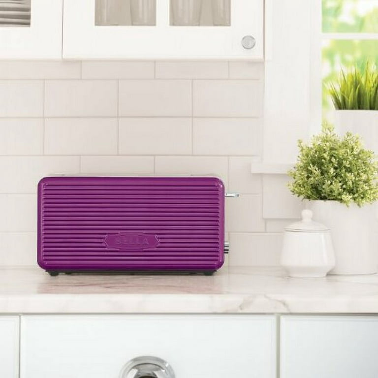 Bella Linea Collection 14090 - Toaster - 4 slice - 2 Slots - purple