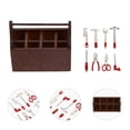thumbnail image 2 of Weiweiguan 1 Set Mini House Tools and Tool Box Mini Repaired Tools Mini Outdoor Tools, 2 of 7