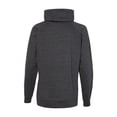 thumbnail image 3 of J. America - Women's Relay Cowl Neck Sweatshirt - 8653, 3 of 3