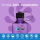 thumbnail image 2 of Botella de agua Nalgene Sustain Tritan sin BPA, 500 ml, color morado, 2 of 5