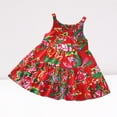 thumbnail image 6 of Cethrio Girls Dresses Summer Red Dresses Size 3Y, 6 of 6