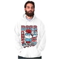 thumbnail image 3 of The Smurfs Cool Kanji Boss Papa Hoodie Hooded Sweatshirt Men Brisco Brands S, 3 of 6