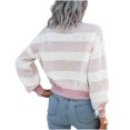 thumbnail image 4 of 2024 Clearance! JINMGG 2024 Fall Winter Plus Size Sweaters for Women Clearance,Ladies and Winter Solid Color Turtleneck Pullover Design Sweater Long Sleeve Top Turtleneck Sweater, 4 of 7