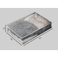 thumbnail image 4 of Mainstays Clear Under-Bed Storage Bags with Zipper, 2 Pack, 4 of 6