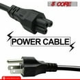 thumbnail image 5 of 6ft 18AWG AC Power Cord, 2-Prong C13 Female to US Male Plug, 10A 125V, 5 of 16