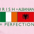 thumbnail image 2 of CafePress - Irish Albanian Heritage Flag Infant Bodysuit - Baby Light Bodysuit, Size Newborn - 24 Months, 2 of 4