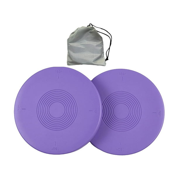 2 piezas de tabla giratoria de ballet, equipo de entrenamiento de ballet para danza y gimnasia Púrpura