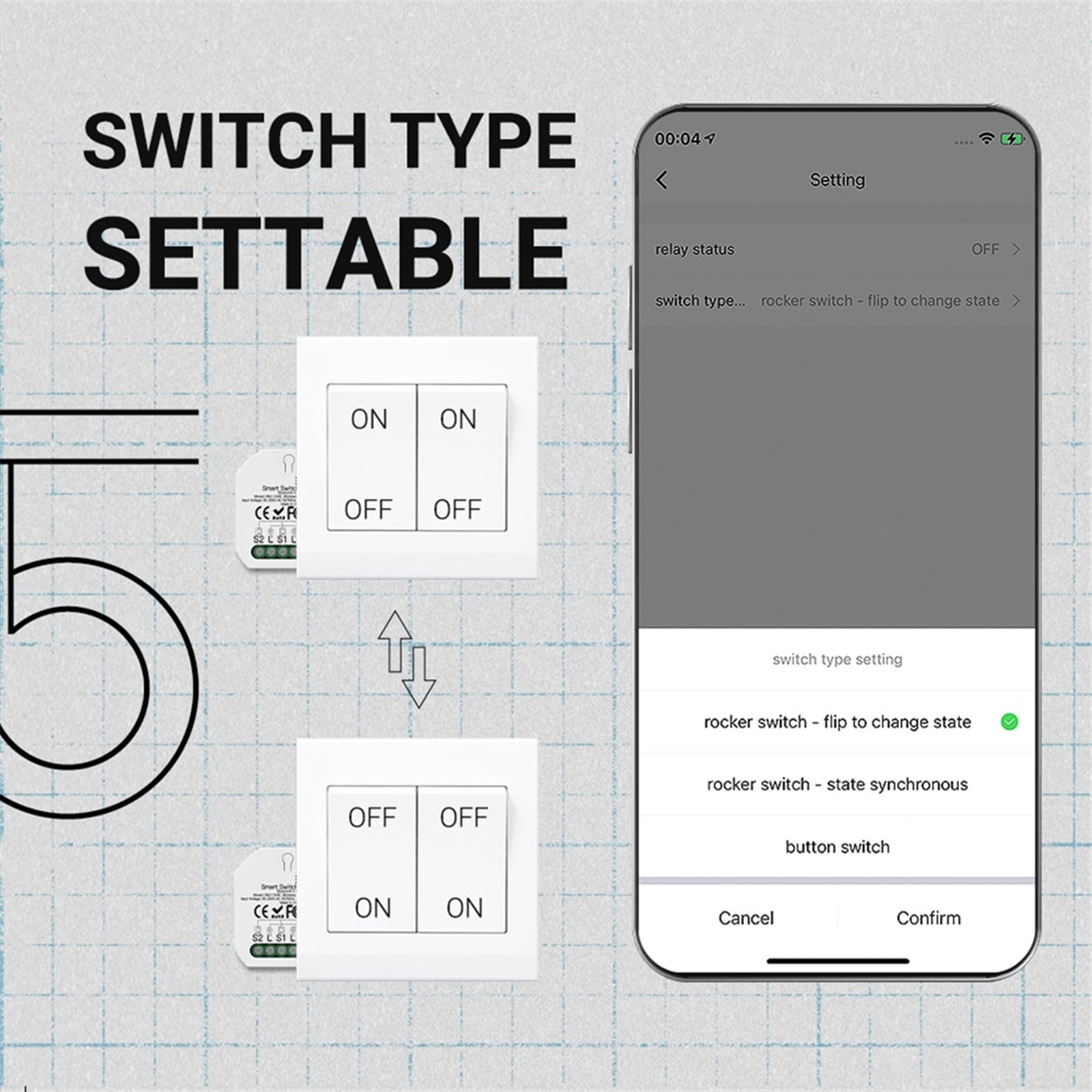 Tuya 2 Gang Switch Module DIY Light BreakerSmart Life APP, Work With Home,1/2 Way ,Trusted and Reliable