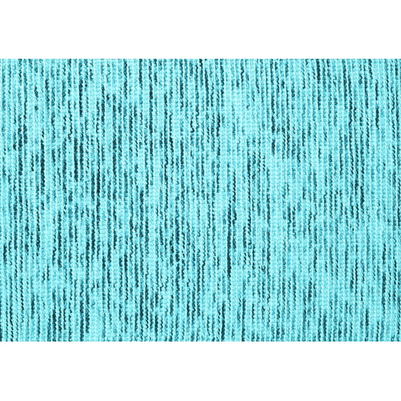 Ahgly Company Indoor Rectangle Abstract Light Blue Contemporary Area Rugs, 8' x 10'