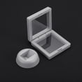 thumbnail image 4 of Uxcell 12 Pcs 3D Caja de Exhibición Flotante, Soporte de Exhibición de 2.76 x 2.76 x 0.8 Pulgadas, Caja de Almacenamiento de Joyería, Gris, 4 of 6