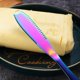 thumbnail image 3 of Cuchillo para mantequilla, cortador de queso con orificio, rallador de queso, accesorios de cocina de acero inoxidable, utensilios para limpiar crema, pan y mermelada, utensilio de cocina, azul, 3 of 5