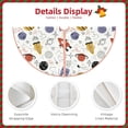 thumbnail image 3 of Bingfone Christmas Tree Skirt Mat Christmas Decoration Interior 48" -Rocket Planets, 3 of 6