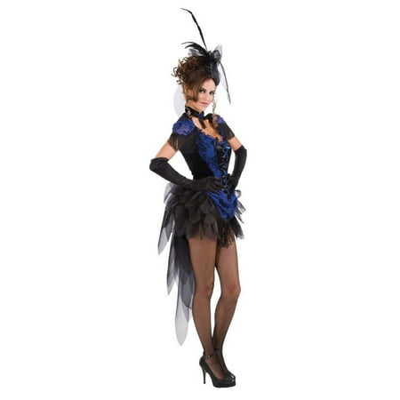 Halloween Victorian Raven Adult Costume