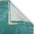 thumbnail image 3 of Ambesonne Vintage Kitchen Curtains, Flower on Lacework Aged, 55"x39", Pale Yellow and Dark Brown, 3 of 3