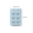 thumbnail image 3 of INSPIRE CHIC Women's 3 Rows 2 Hooks Underwear Bra Extender Brassiere Extension Hooks Strap Adapter Multi-Color-2 5, 3 of 5