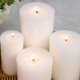 thumbnail image 5 of Pillar Candles KONNI, 10 unidades, color blanco, 5 x 10 cm, sin perfume, 400 g, 5 of 7