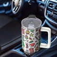 thumbnail image 4 of 40 oz Christmas Goodwill Snowflakes Tumbler with Handle and Straw, Stainless Steel Cup 40 oz, Leak Proof Holiday Mug, Winter Gift, 4 of 4