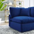 thumbnail image 7 of Accent Chair, Velvet, Blue Navy, Modern Contemporary Urban Design, Living Lounge Room Hotel Lobby Hospitality, 7 of 7