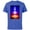 Royal Heather, variant on Marvel Studios The Marvels Monica Captain Marvel Ms. Marvel - Short Sleeve Cotton T-Shirt for Adults - Customized-Black