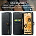 thumbnail image 6 of Magnetic Detachable Wallet Stand Leather Phone Case for Google Pixel 8 Pro / 8, Business Coin Purse Shell, Unique Card Holder Back Cover, 6 of 8