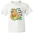 thumbnail image 3 of Inktastic My Great Grandma Loves Me Cute Sloth and Baby Youth T-Shirt, 3 of 5