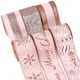 thumbnail image 1 of Cinta decorativa Ribbli Wired en oro rosa, 6 rollos de 2.5 pulgadas, 1 of 5