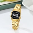thumbnail image 4 of SKMEI Watch for Women Waterproof Digital Watch Square Stainless Steel Women Watch, 4 of 6