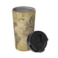 thumbnail image 2 of Logiee Vintage World Map Print Stainless Steel Coffee Tumbler, Travel Coffee Mug, Insulated Coffee Mug with Lid, Spill Proof Coffee Cup, Portable Thermal Mug, 2 of 8