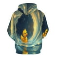 thumbnail image 4 of Rubber Duck Hoodies Long Sleeve Casual Hoodie Winter Oversize Loose Hooded Sweatshirts, 4 of 5