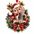 thumbnail image 3 of Clearance! Reindeer Christmas Cash Gift Holder Ornament, Christmas Money Holders for Cash, Christmas Tree Decorations for Stocking Stuffers Holiday Gift, 3 of 7